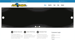 Desktop Screenshot of printfreight.com